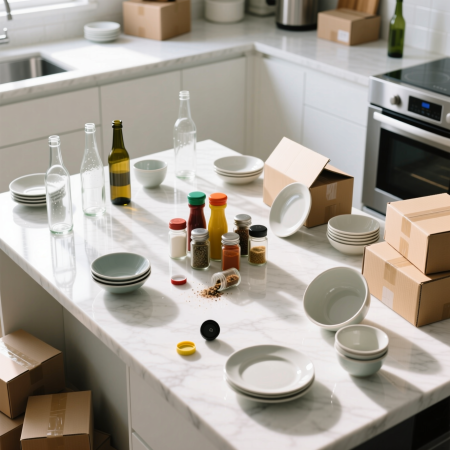 Хаос на кухні — речі скрізь